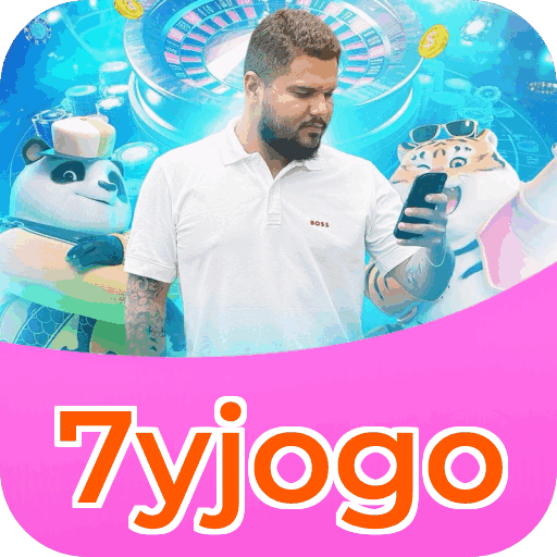 Interface do aplicativo 7yjogo mostrando jogos disponíveis no iOS e Android